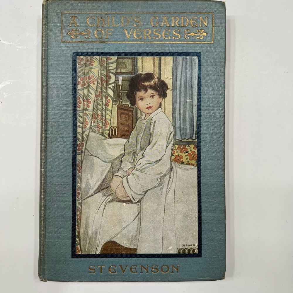 Vintage 1920 A Child's Garden of Verses By Stevenson, Robert Louis‎